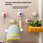 Lior Marino - Rotating Vacuum Suction Wall Hook (Pack of 4)