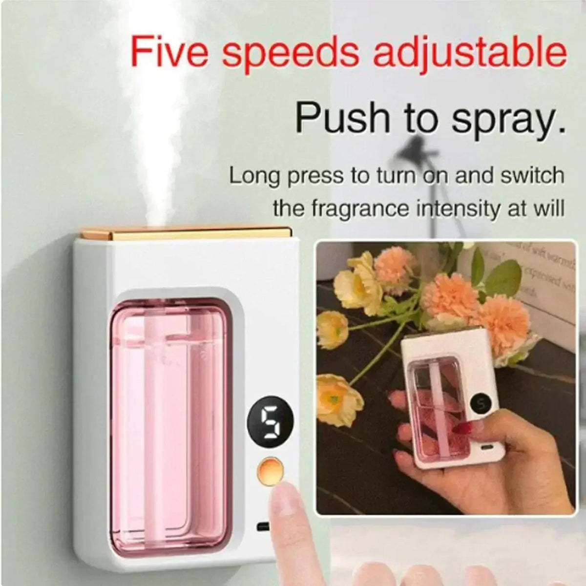 Lior Marino - Wall Mounted Automatic Aromatherapy Diffuser