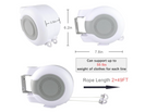 Lior Marino - Wall Mount Retractable Double Clothing Line