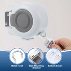 Lior Marino - Wall Mount Retractable Double Clothing Line