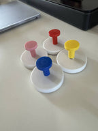 Lior Marino - Rotating Vacuum Suction Wall Hook (Pack of 4)