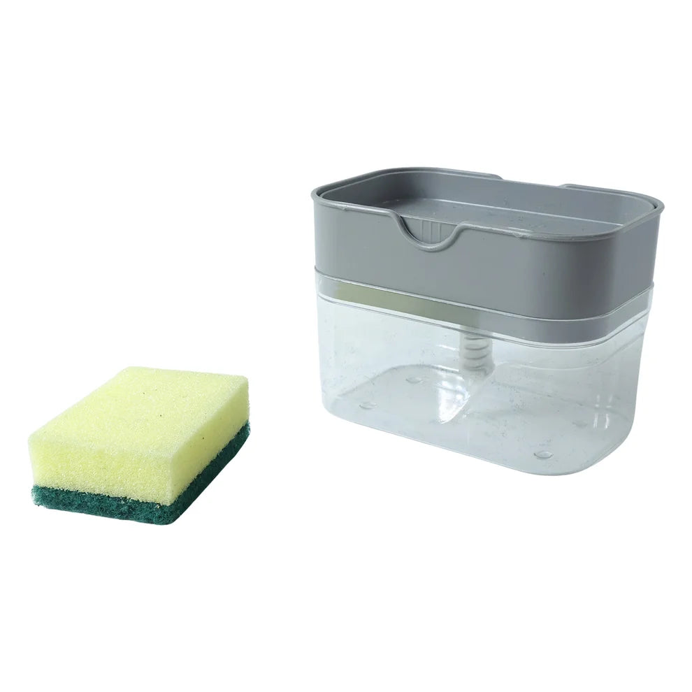 Lior Marino  2-in-1 Smart Kitchen Liquid Soap Dispenser with Sponge Holder