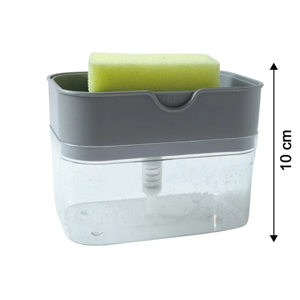 Lior Marino  2-in-1 Smart Kitchen Liquid Soap Dispenser with Sponge Holder